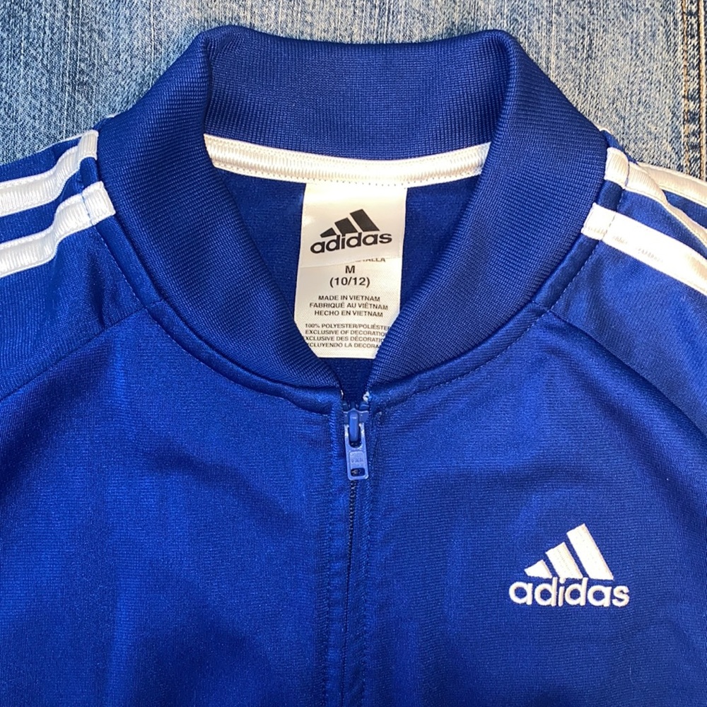 Boys Adidas Sweater, Size 10/12 - Picture 3 of 4